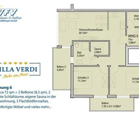 Διαμέρισμα Verdi - 6